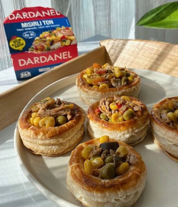Dardanel Tuna Salad in Corn Puff Cup