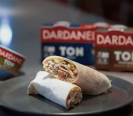 Dardanel and Chef Somer’s Tuna Wrap with Dardanel Tuna