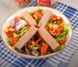 Tuna Fillet Salad and Bowl Recipe